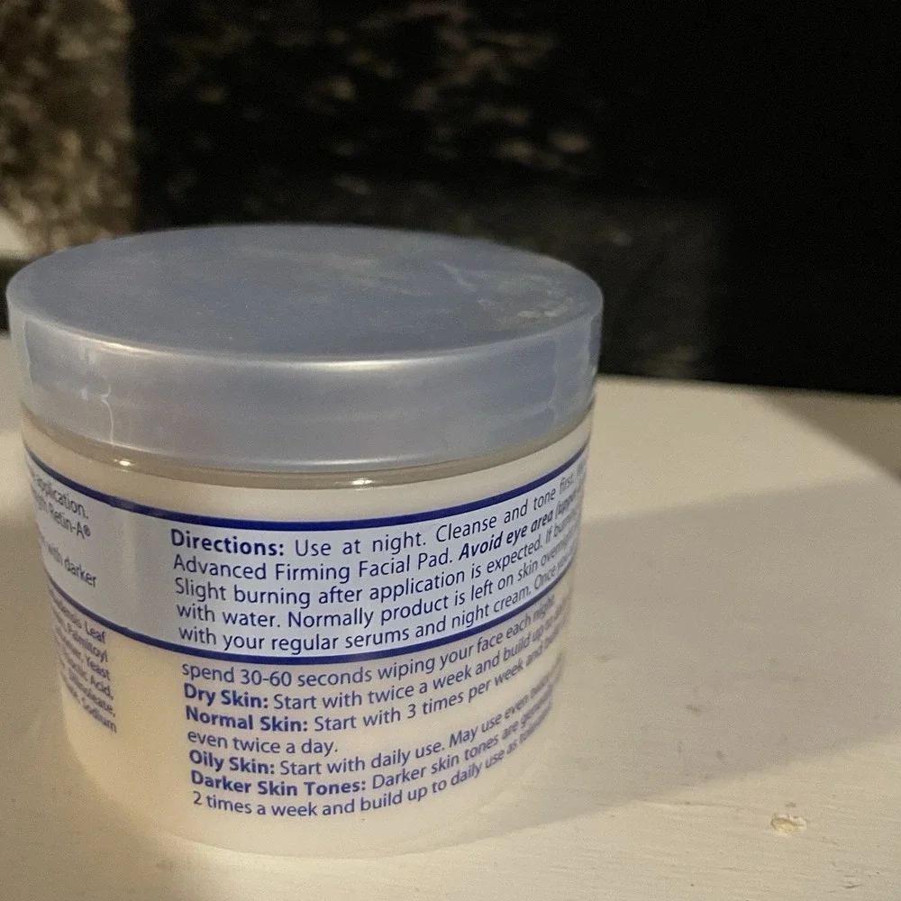 DR. DENESE ADVANCED FIRMING FACIAL PADS /w ACTIZONE FIRMING FACTOR 60 PADS‎ NEW